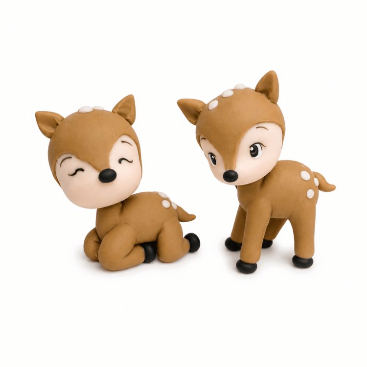 Mini animales realizados con molde Cuerpito Multifunción AradiaShop