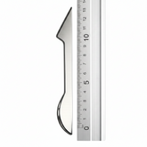 Esteca vainilla cuchillo de acero inoxidable con regla para mostrar medidas en modelado de porcelana fría
