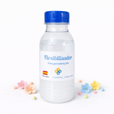 Flexibilizador para porcelana fría AradiaShop con ejemplos de uso en figuras y decoraciones