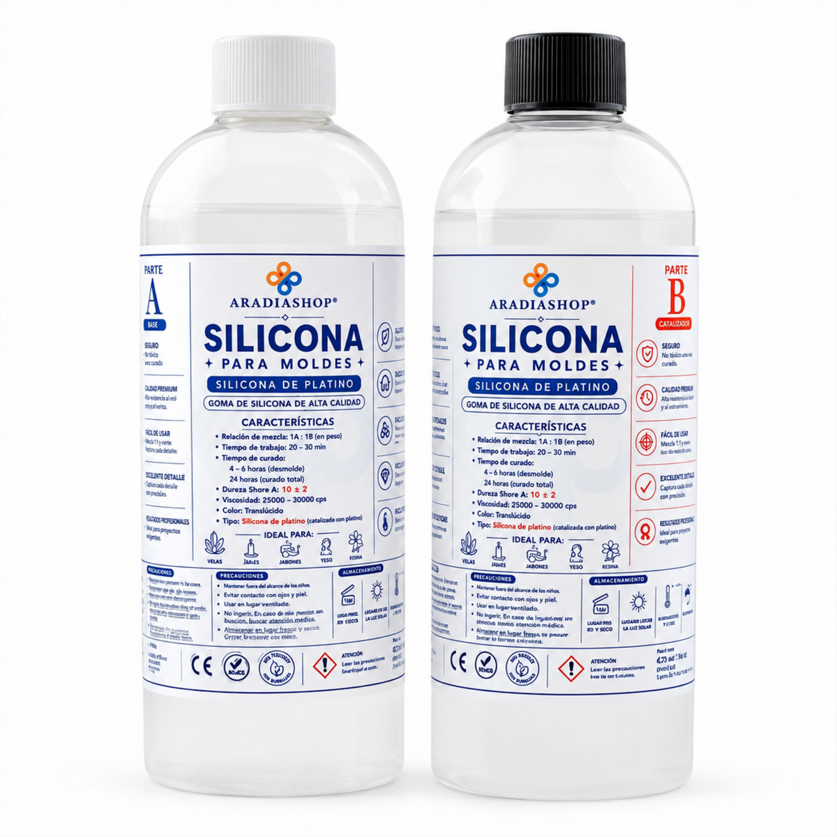 silicona de platino para moldes