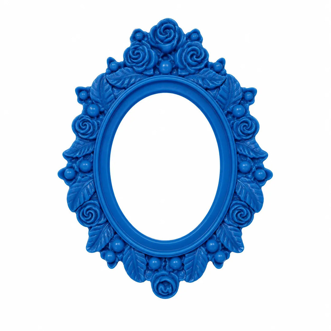 Molde de Silicona Marco Oval Floral Nº 3 AradiaShop