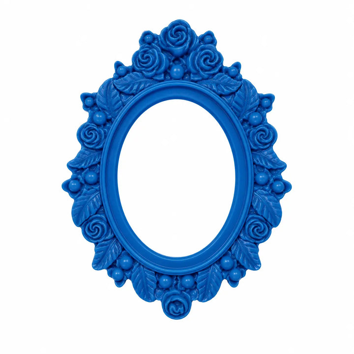 Molde de Silicona Marco Oval Floral Nº 3 AradiaShop