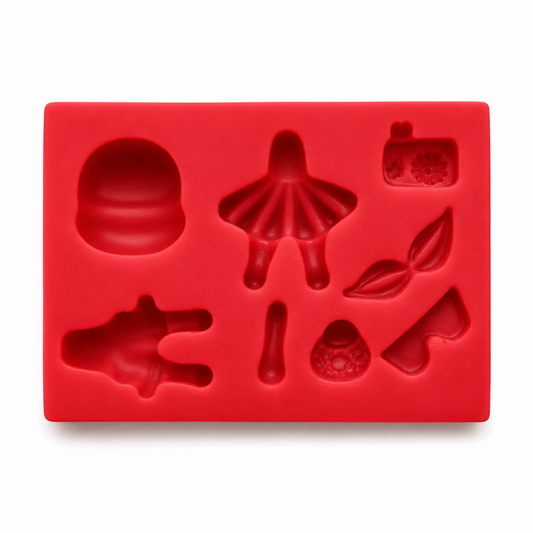 Molde de silicona Mini Dolls Kawaii AradiaShop