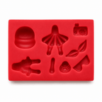 Molde de silicona Mini Dolls Kawaii AradiaShop