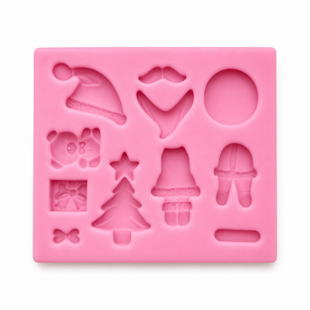 Molde de silicona Mini Navidad Kawaii AradiaShop