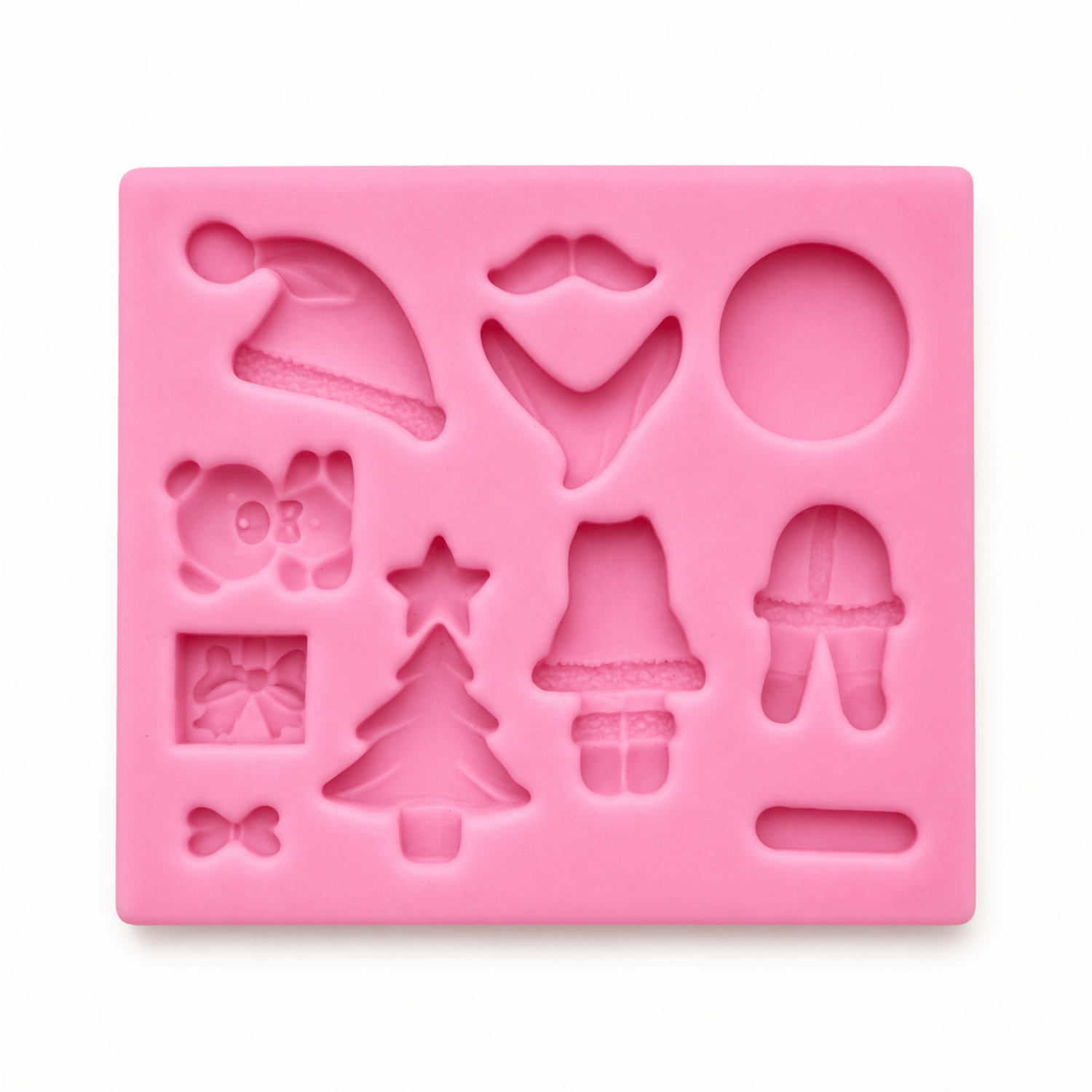 Molde de silicona Mini Navidad Kawaii AradiaShop