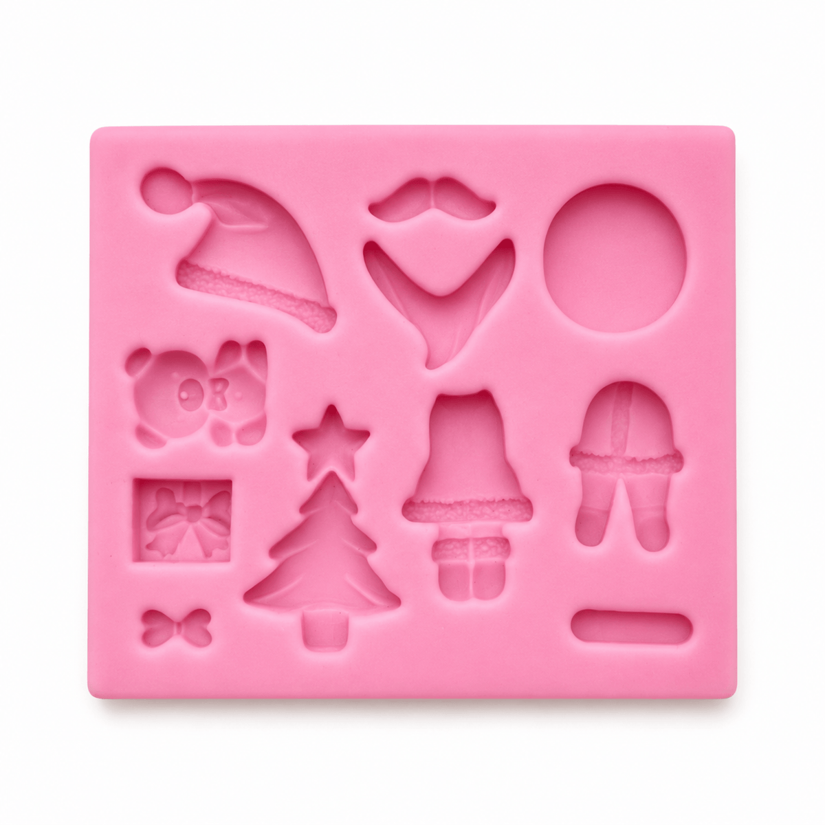 Molde de silicona Mini Navidad Kawaii AradiaShop