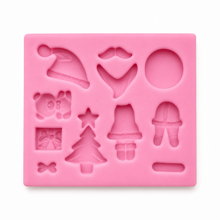 Molde de silicona Mini Navidad Kawaii AradiaShop
