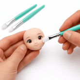 modeladores de silicona para porcelana fria modelando cara de muneca detalles finos