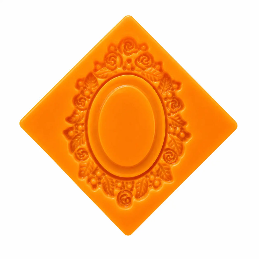 Molde de Silicona Marco Oval Floral Nº 3 AradiaShop