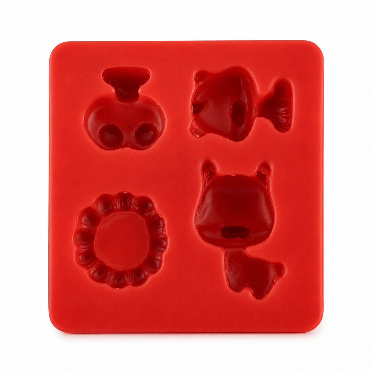 Molde de Silicona MiniPets Kawaii para Porcelana Fría