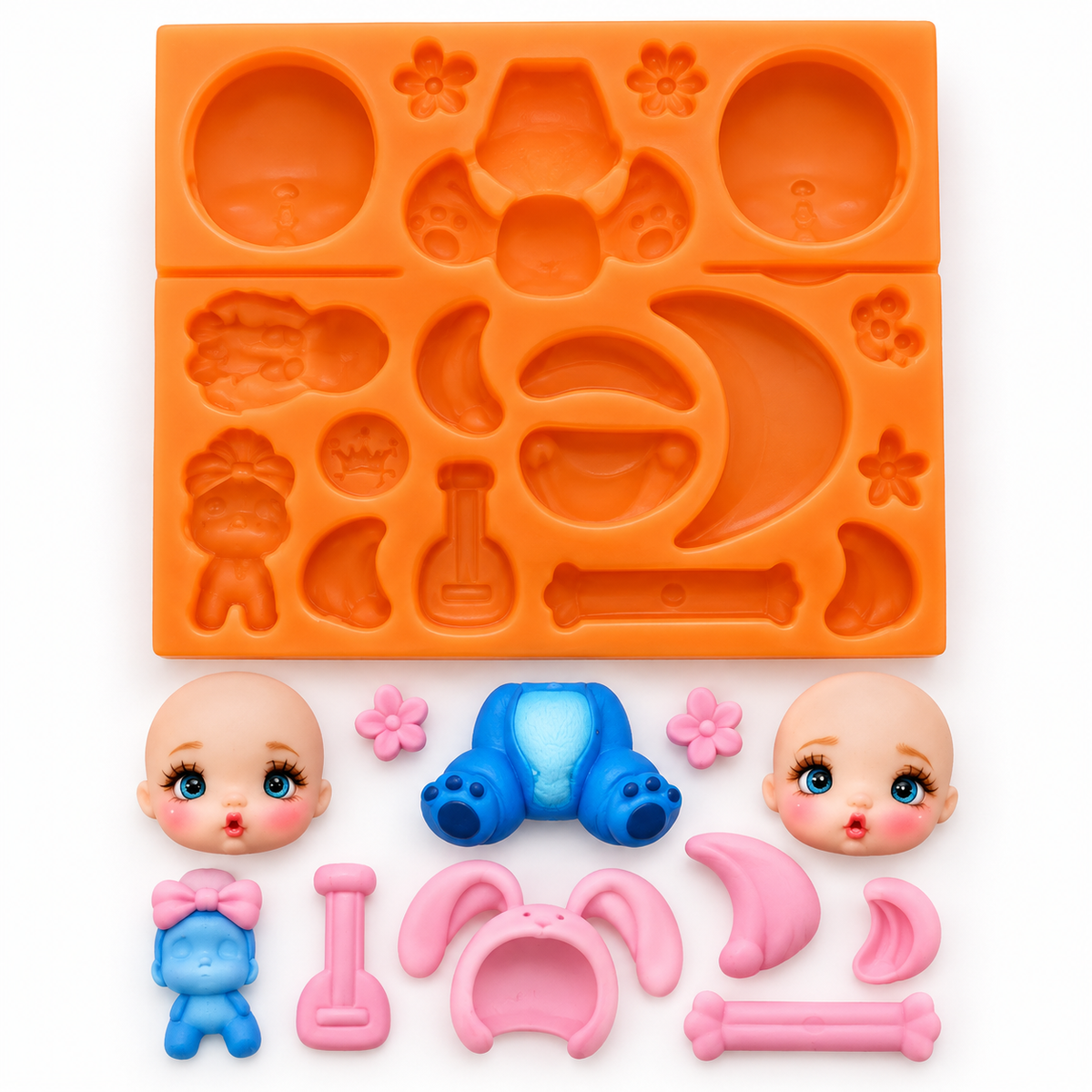 Molde de Silicona Bebé Stitch | AradiaShop® AradiaShop
