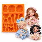 Molde de Silicona Dulces Sueños para Muñecas | AradiaShop® AradiaShop