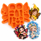Molde de Silicona Mariposa para Muñecas y accesorios | Aradiashop® AradiaShop