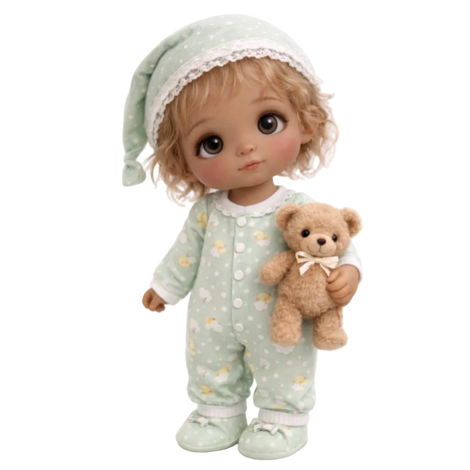 Muñecas con porcelana fria Dolls tono avellana AradiaShop realismo en piel