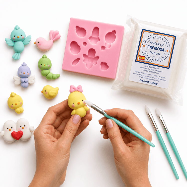 Molde Pajaritos Mini para Manualidades