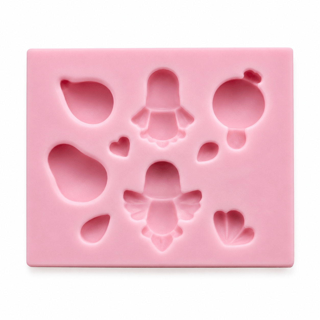 Molde de Silicona Pajaritos Kawaii para Porcelana Fría | AradiaShop®