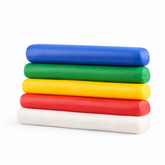 Porcelana fria cremosa colores primarios AradiaShop set parchis con 5 colores para modelado