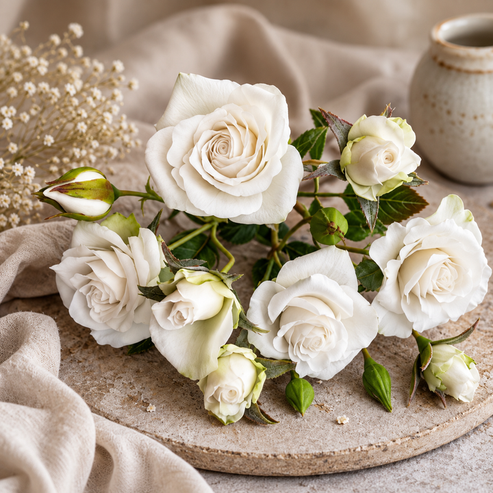 Curso Ramo de Rosal Mini en Porcelana Fría + Kit de Materiales AradiaShop