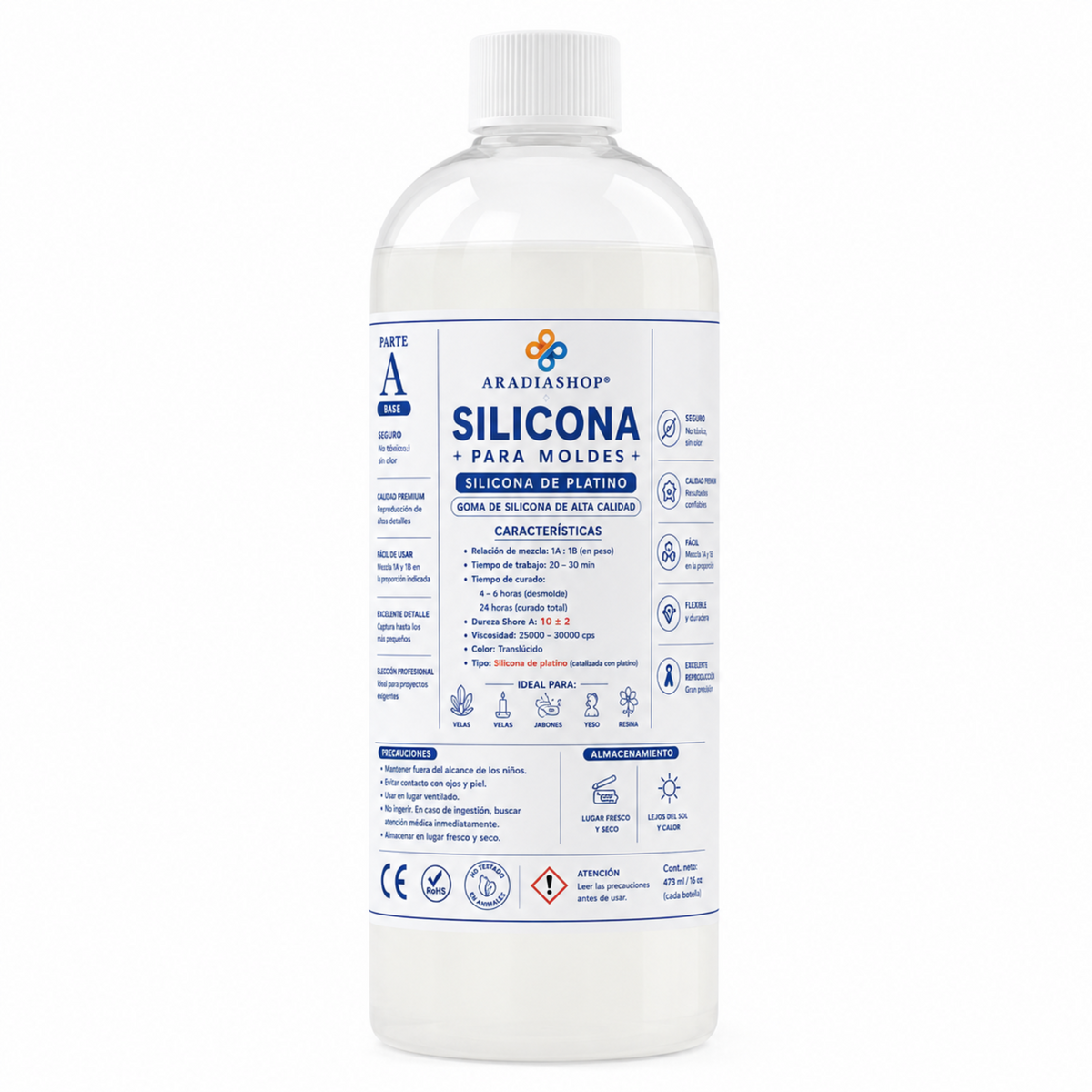 silicona de platino para moldes