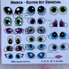 Moldes para ojitos y bocas. - Imagen 2